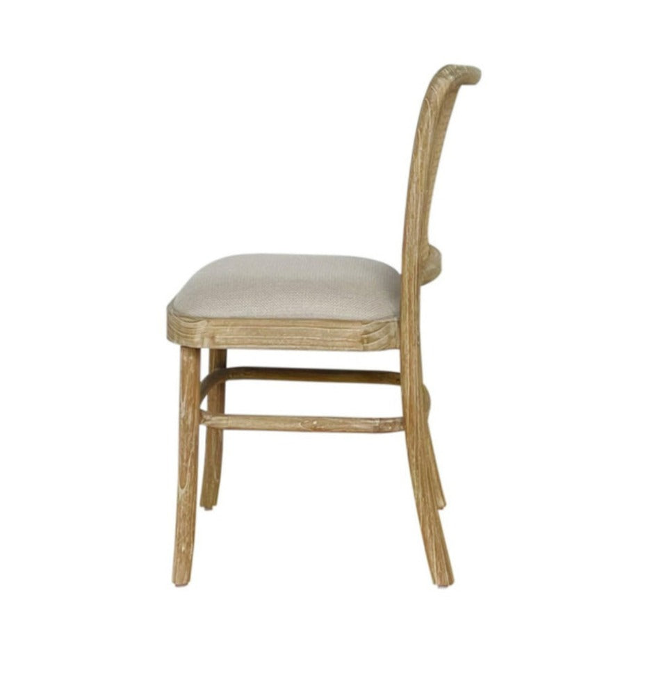 Natural Cane Back Side Chairs - Set of 2