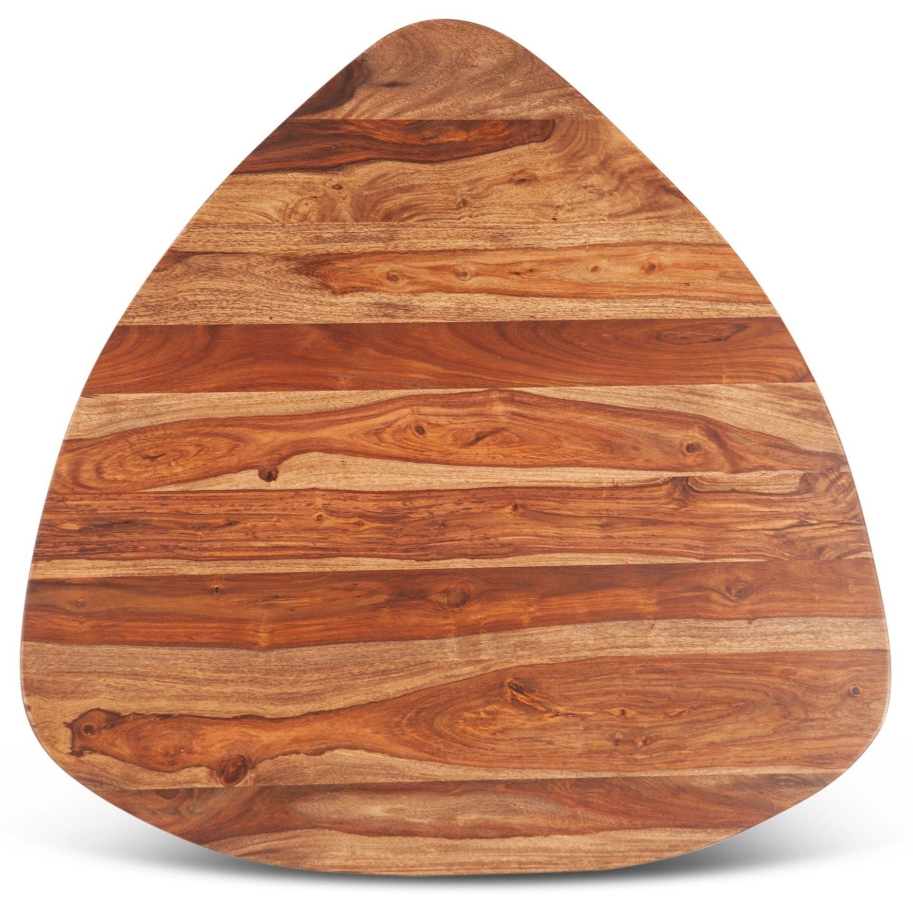 Mid Century Natural Wood Coffee Table