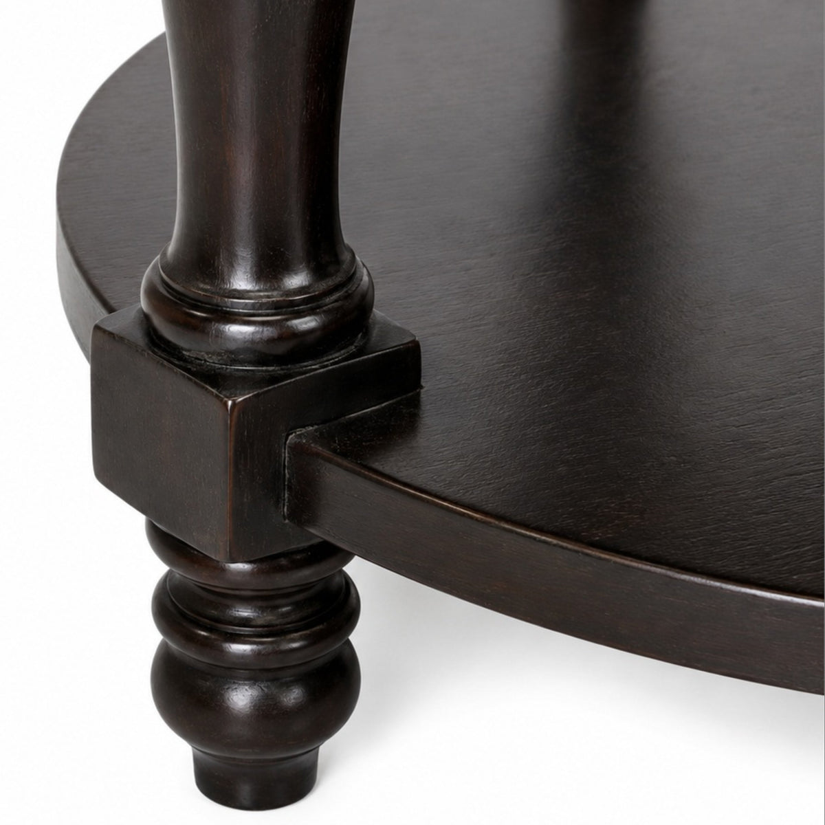 Florentine Scroll Round Accent Table