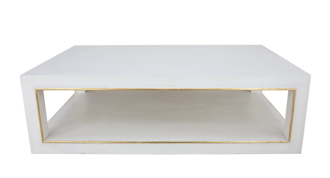 Gold Border Coffee Table
