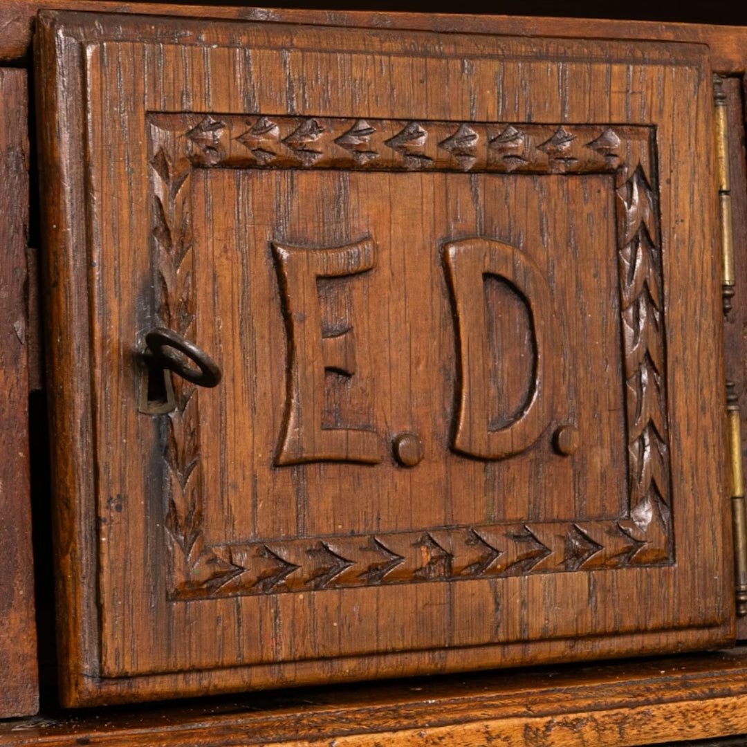 Ornate French Secretary Desk, Circa 1900
