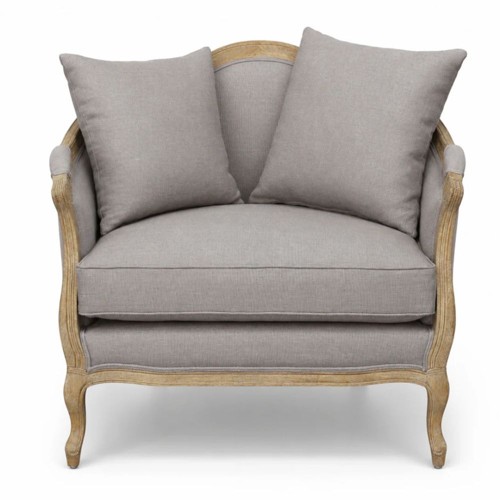 French Dove Gray Maison Love Chair