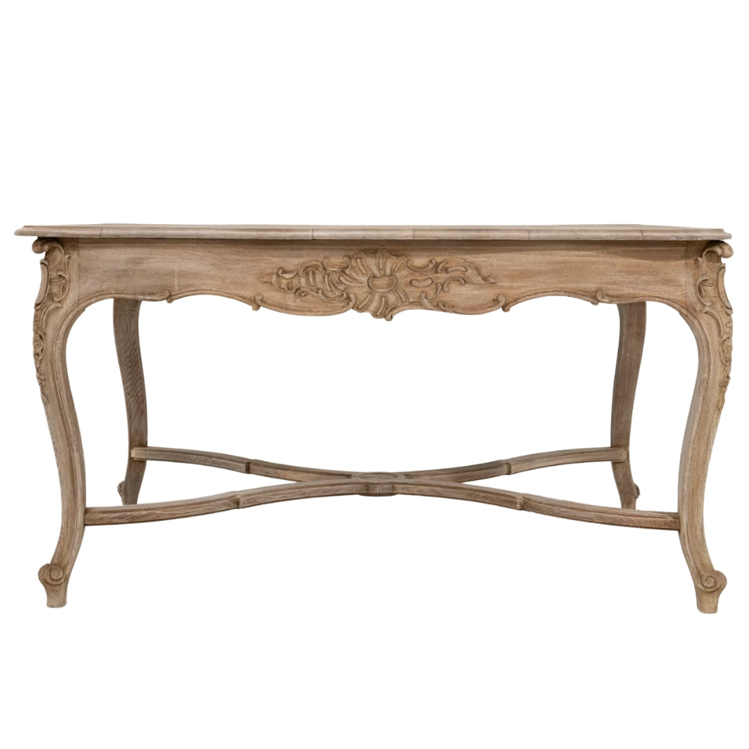 Antique Louis XIV Oak Dining Table, Circa 1870