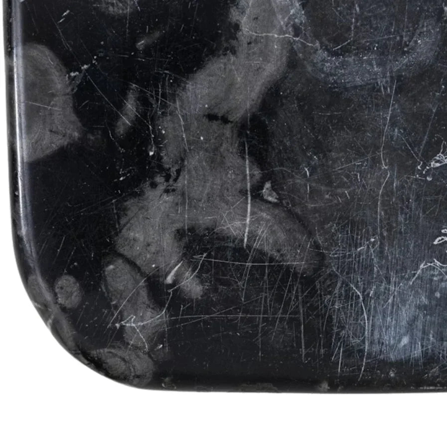 French Patinated Marble Top Dresser, Circa 1880