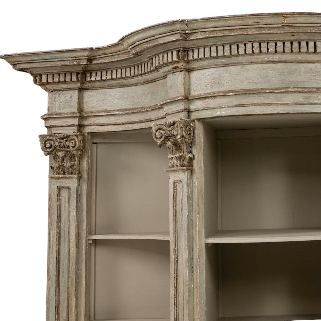Antique French Provincial Display Cabinet, Circa 1780
