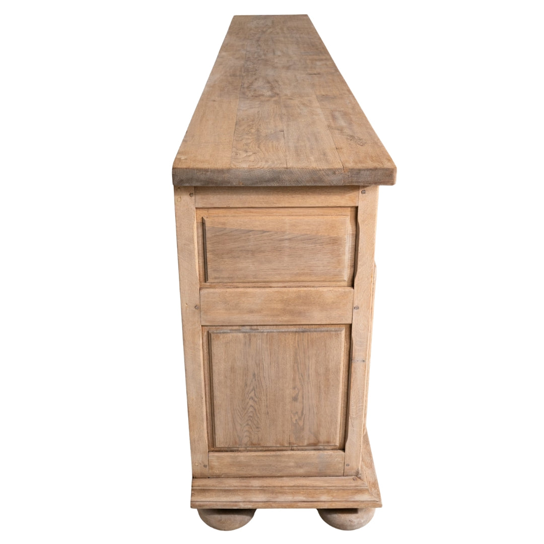 Extra Long French Provincial Oak Sideboard