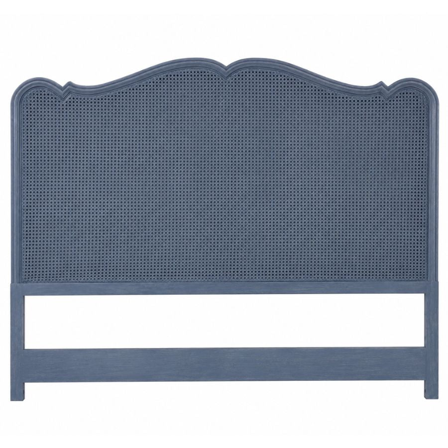 French Country Curvy Cane Headboard