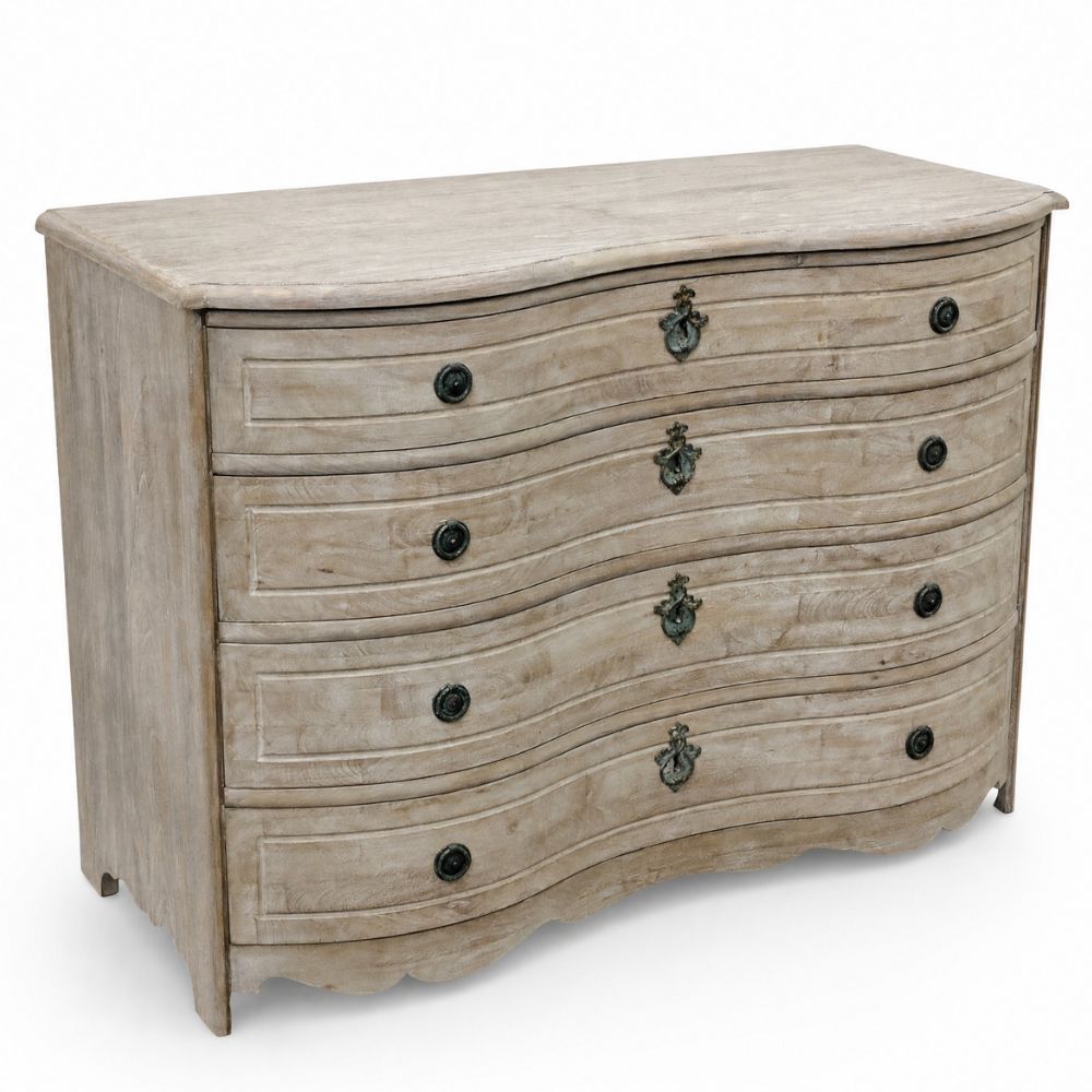 French Provincial Dresser with Locking Drawers