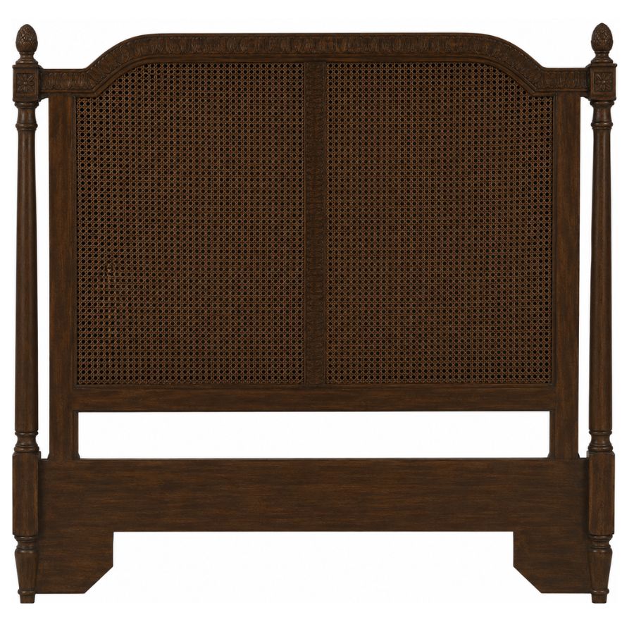 French Shabby Chic Cane Headboard