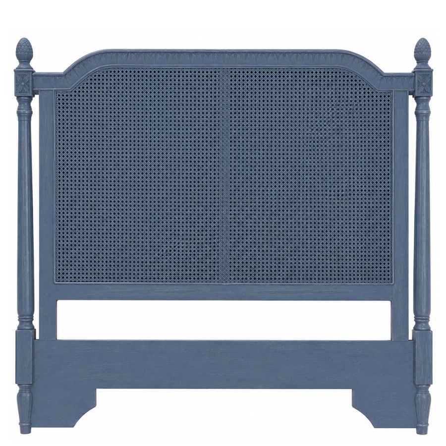 French Shabby Chic Cane Headboard