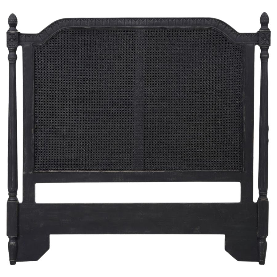 French Shabby Chic Cane Headboard