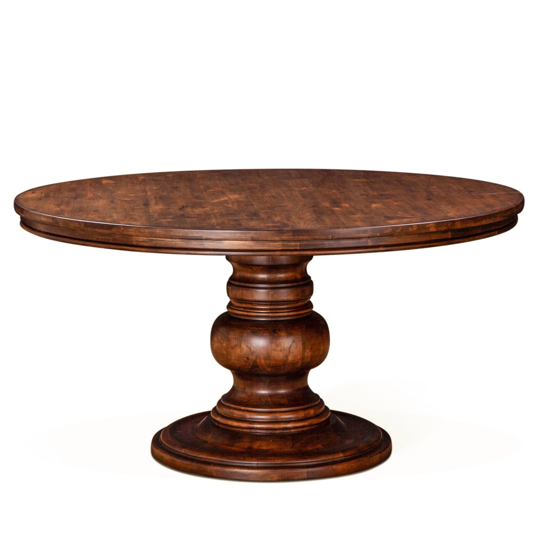 Chamonix Brown Pedestal Dining Table