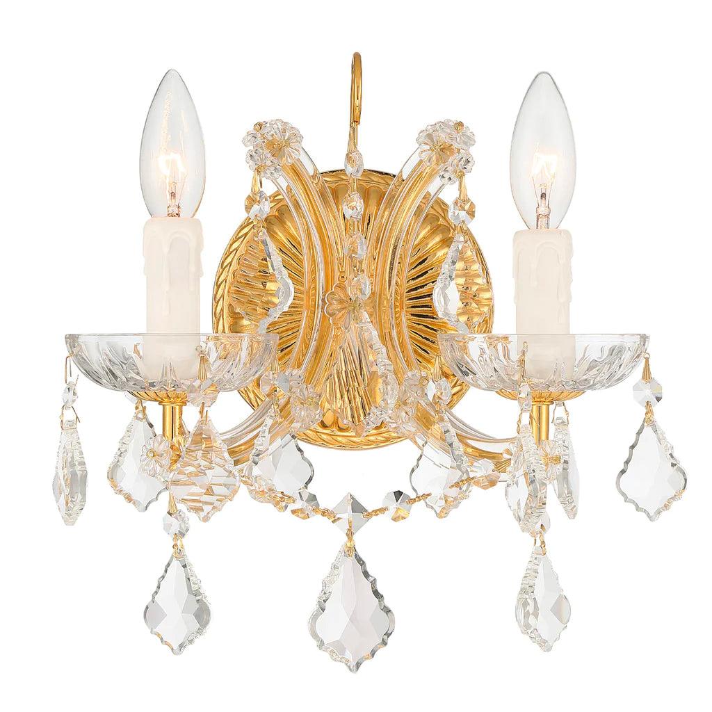 Luxe Cut Crystal Wall Sconce