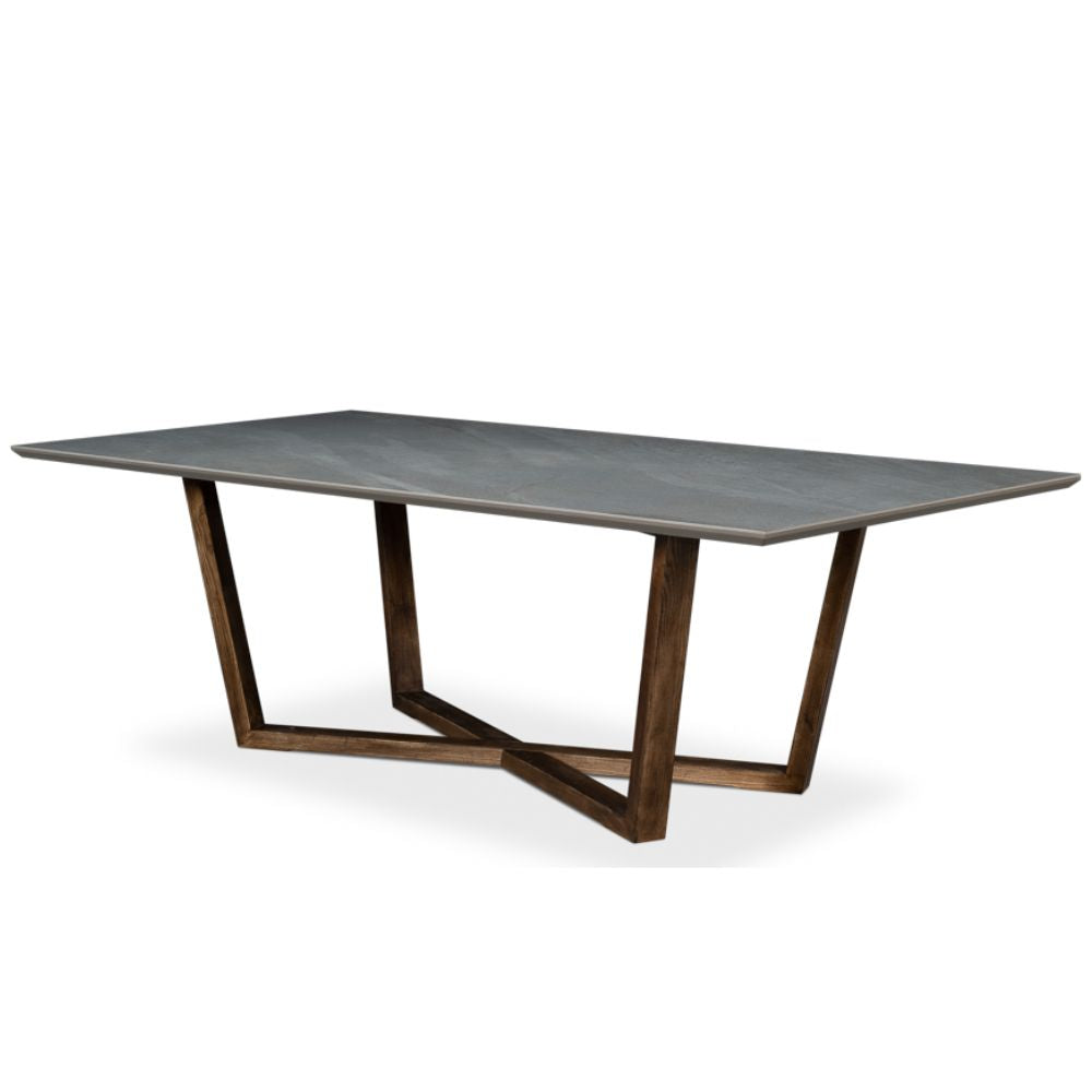 Grey Porcelain Dining Table