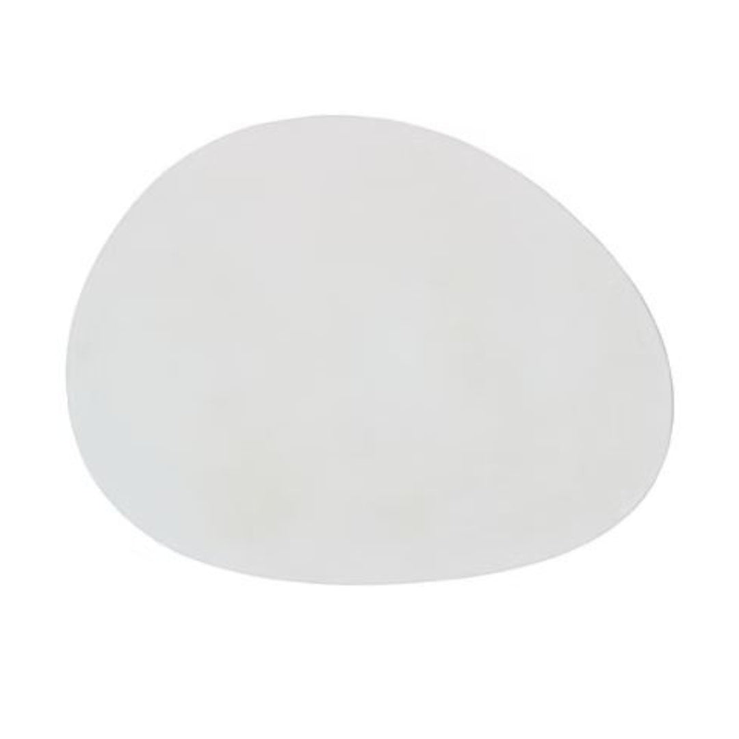 White Concrete Outdoor Coffee Table