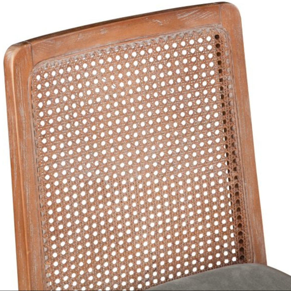 Farmhouse Cane Back Dining Chair
