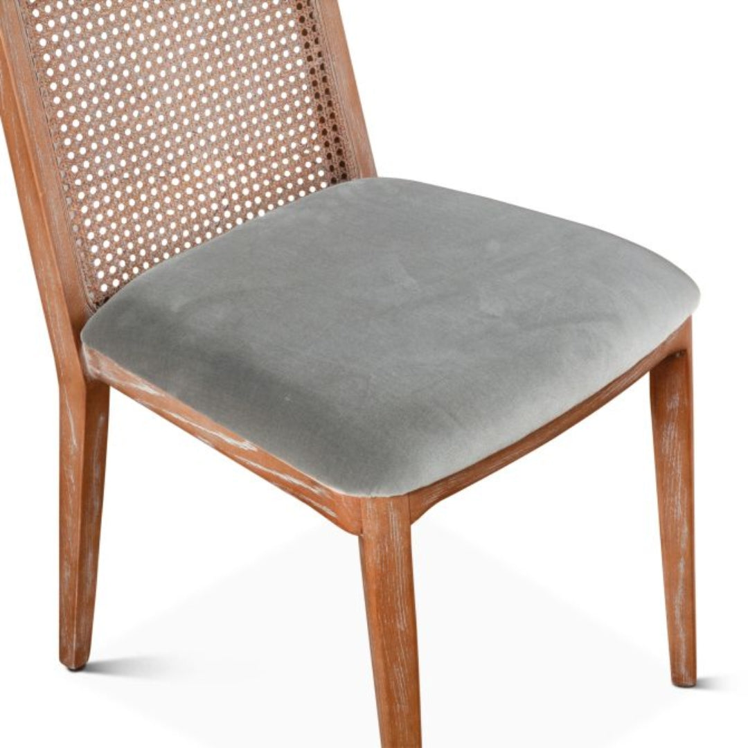 Farmhouse Cane Back Dining Chair