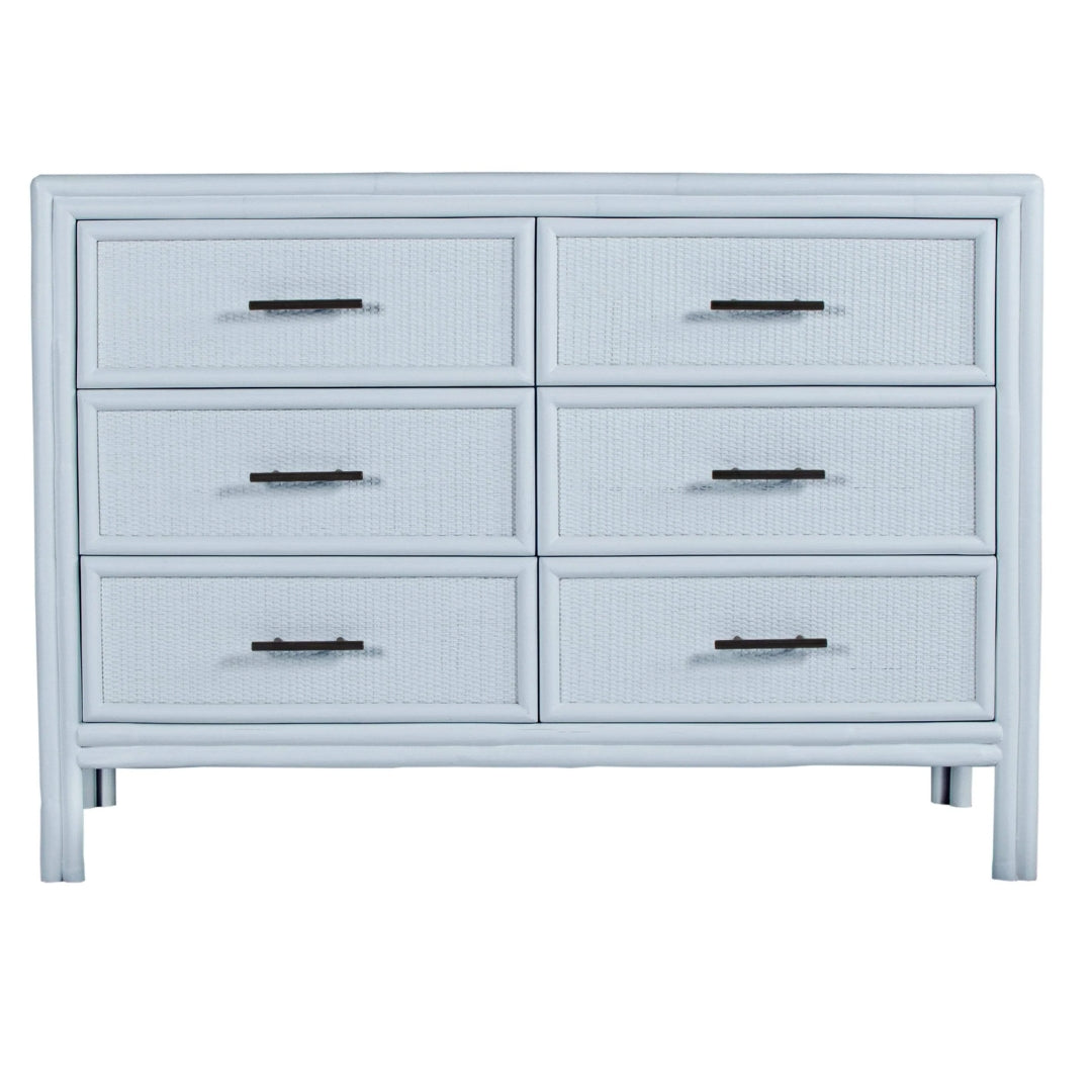Handwoven Cane Rattan Dresser