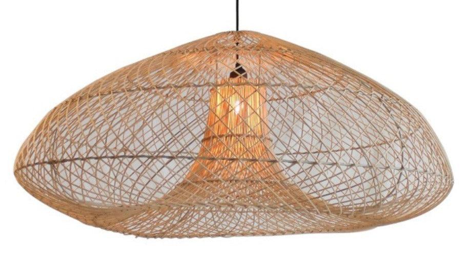 Key West Natural Wicker Hanging Light