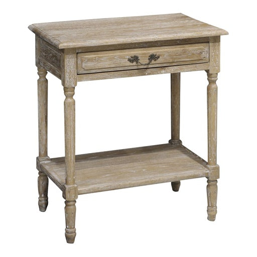 French Provence Single Drawer Side Table