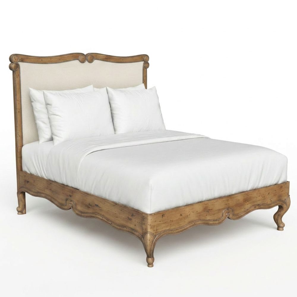 La Creme Curved Top French Bed