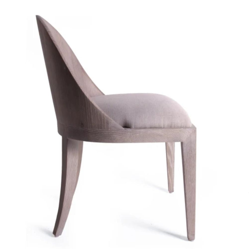 Laurent Casper Oak Curved Back Dining Chair