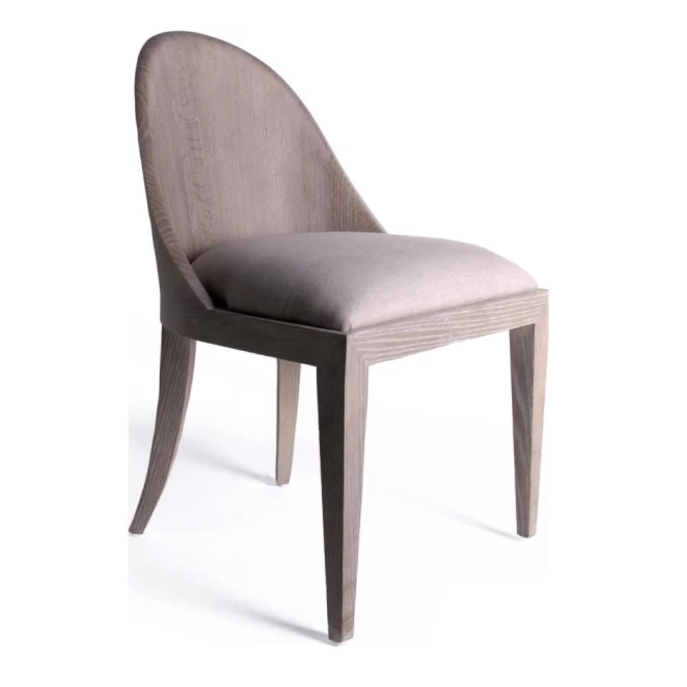 Laurent Casper Oak Curved Back Dining Chair