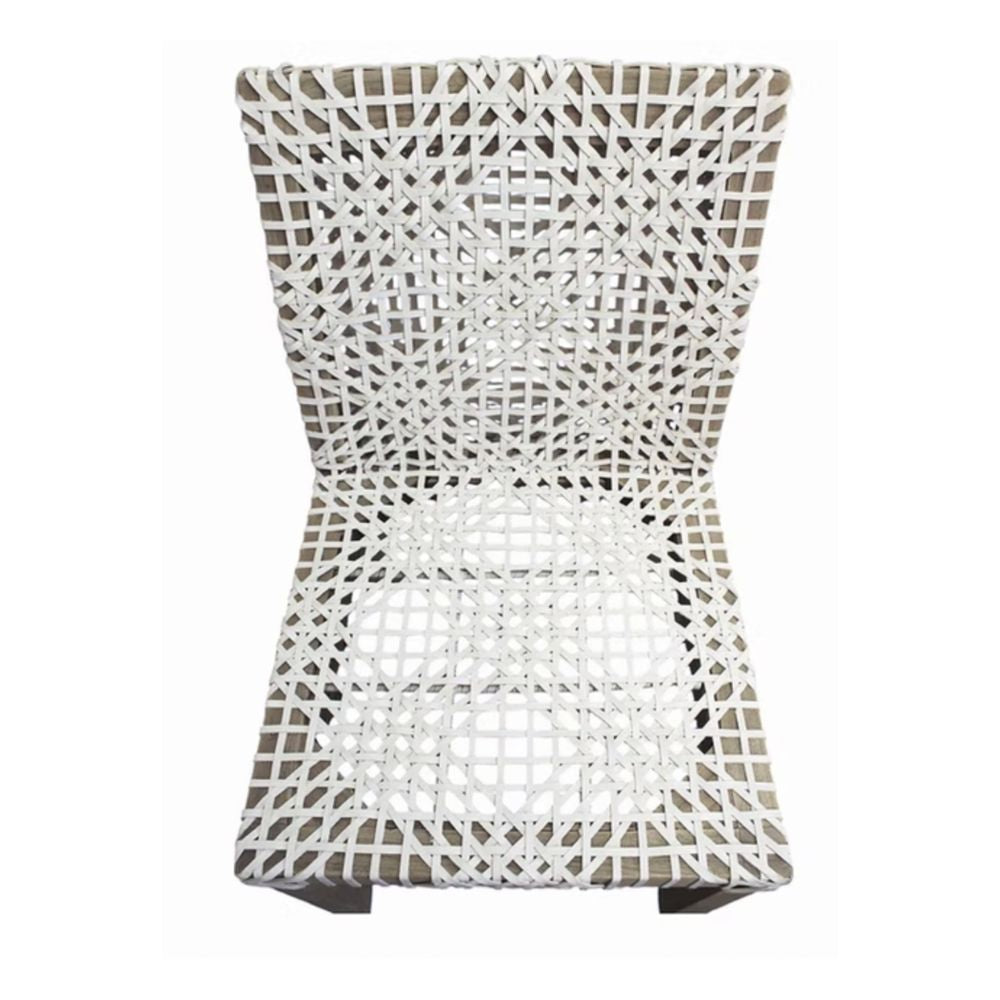 Lulu White Boho Chairs - Set of 2