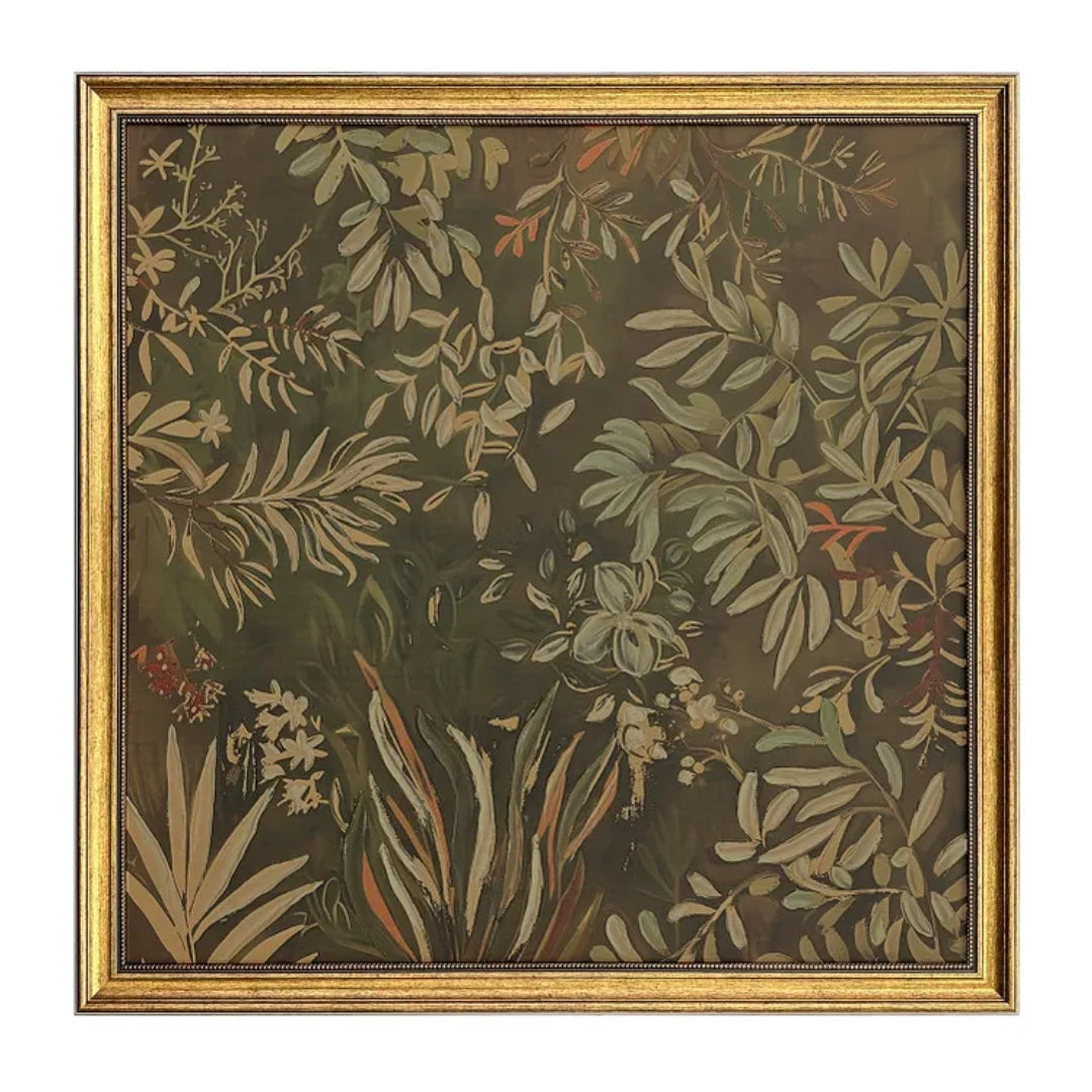 Lush Botanical Garden Framed Art Print