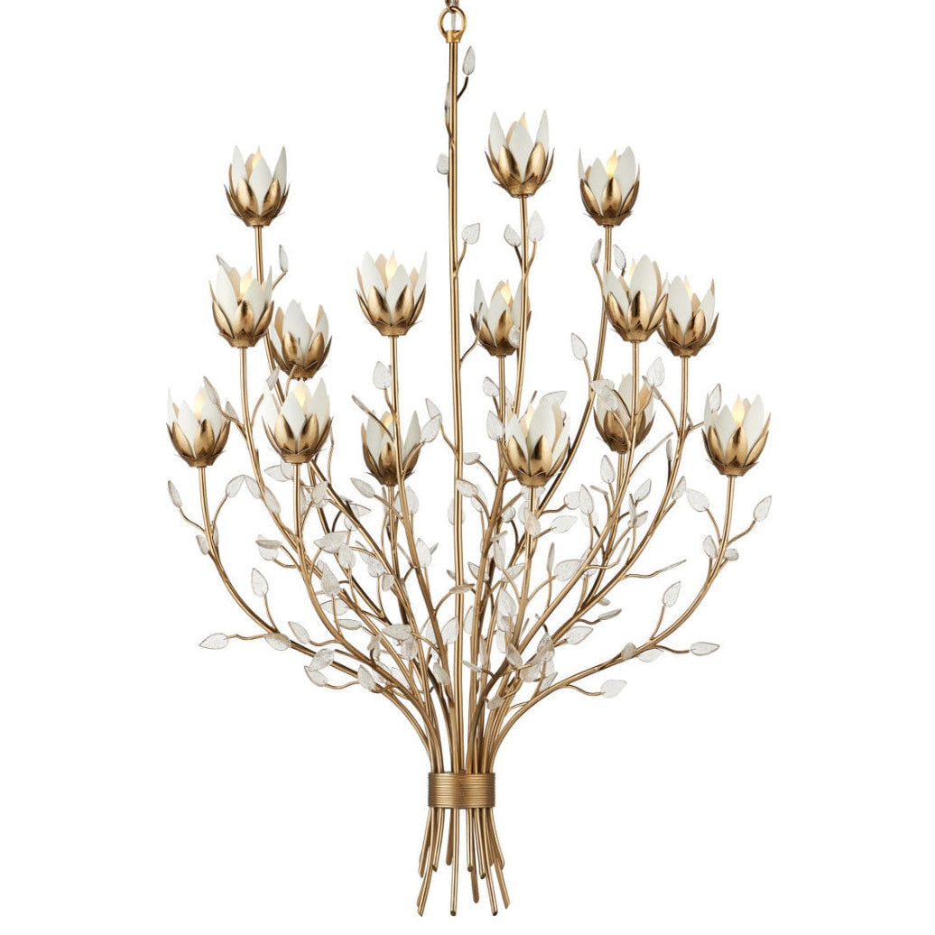 Magnolia Blossom Grand Chandelier