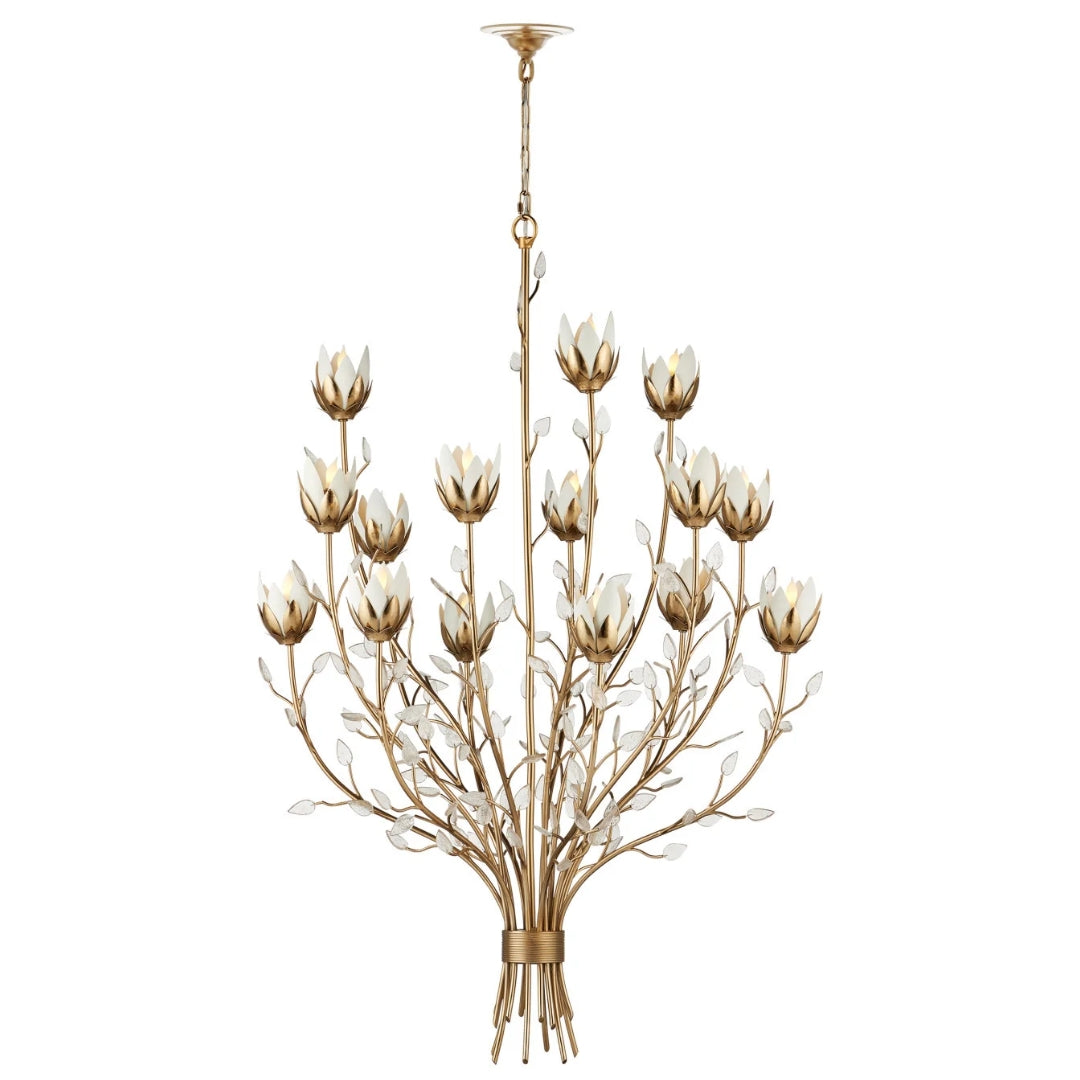 Magnolia Blossom Grand Chandelier