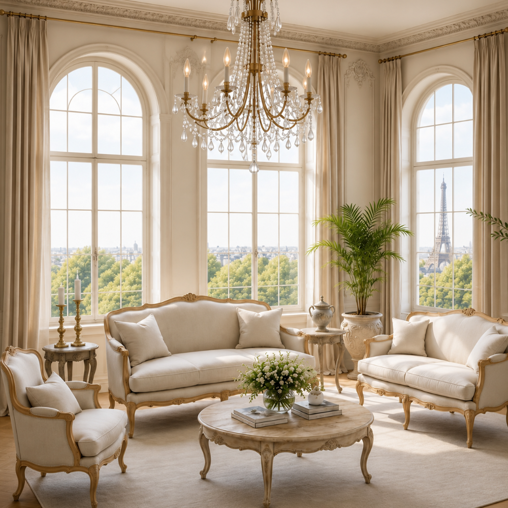 French Parisian Maison Living Room