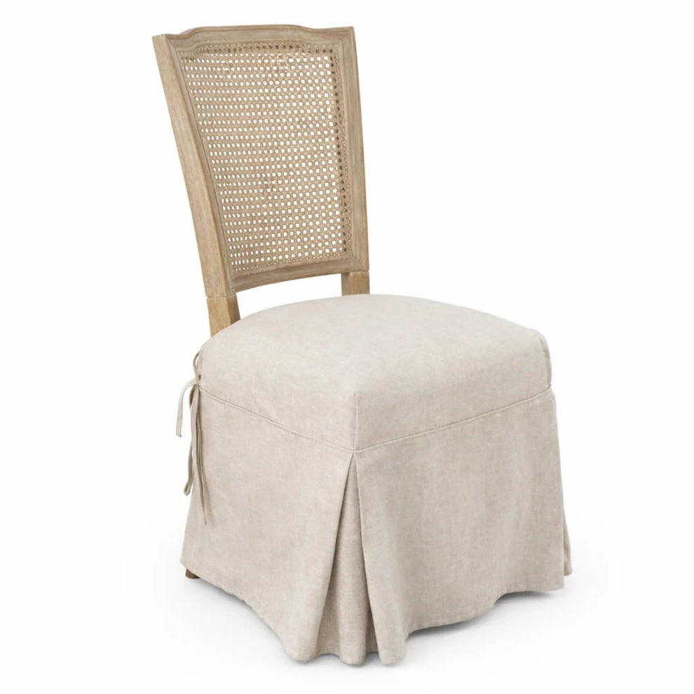 Marlowe Oak Caneback Side Chair