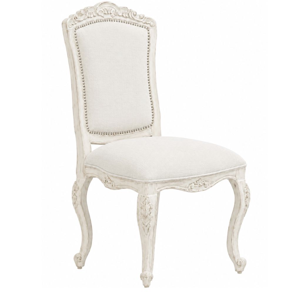French White Nantes Dining Chair