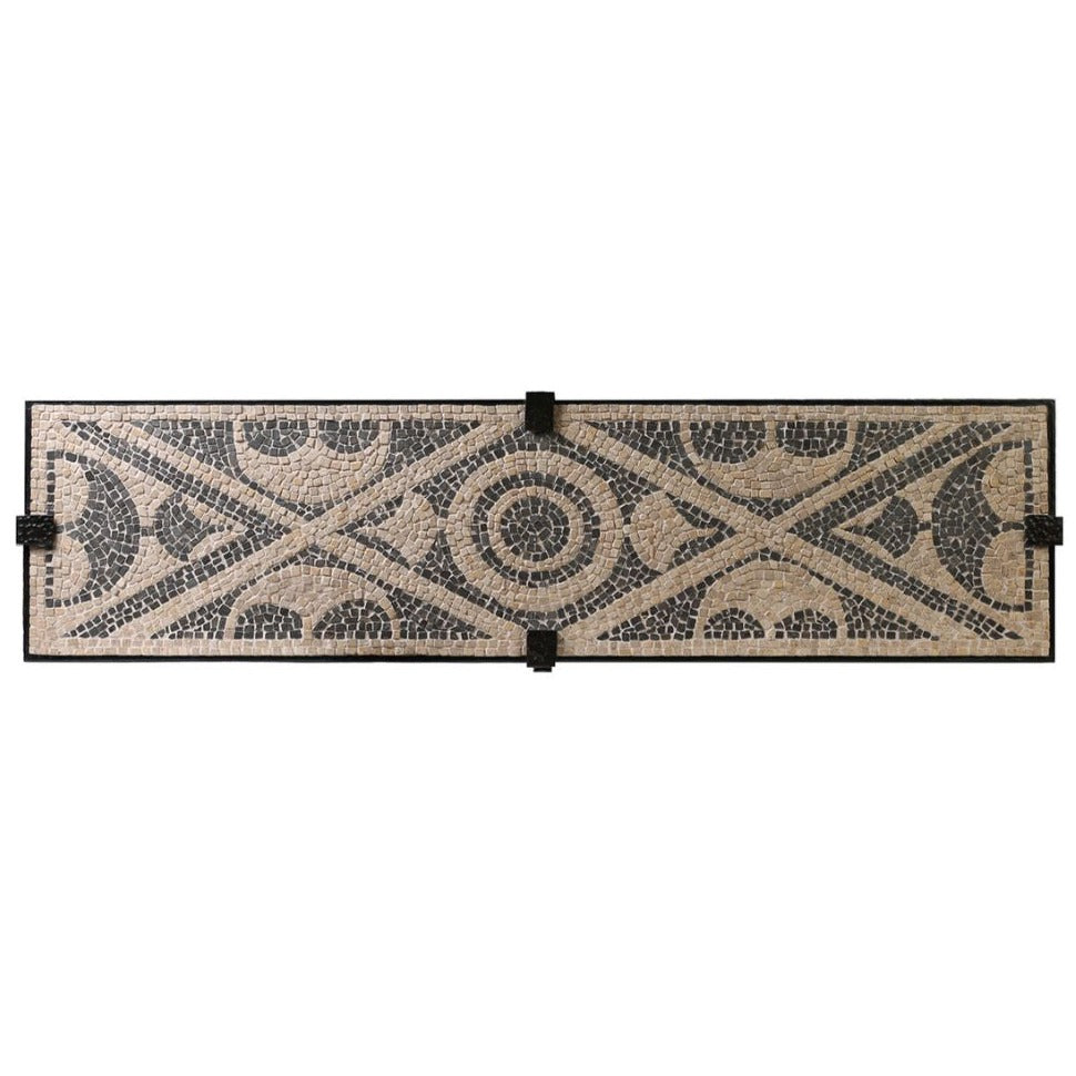 Natural Stone Mosaic Console Table