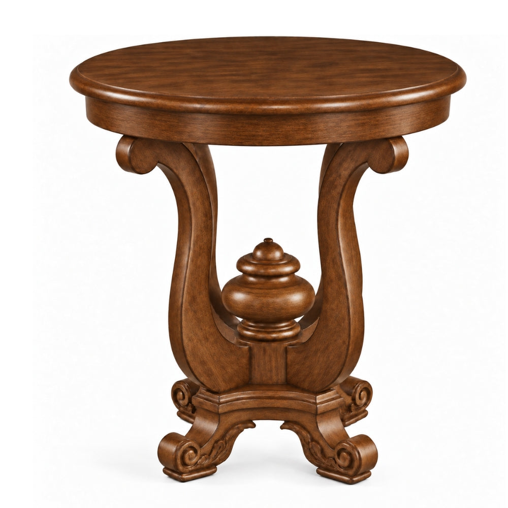 Wood Stained Antoinette Display Table
