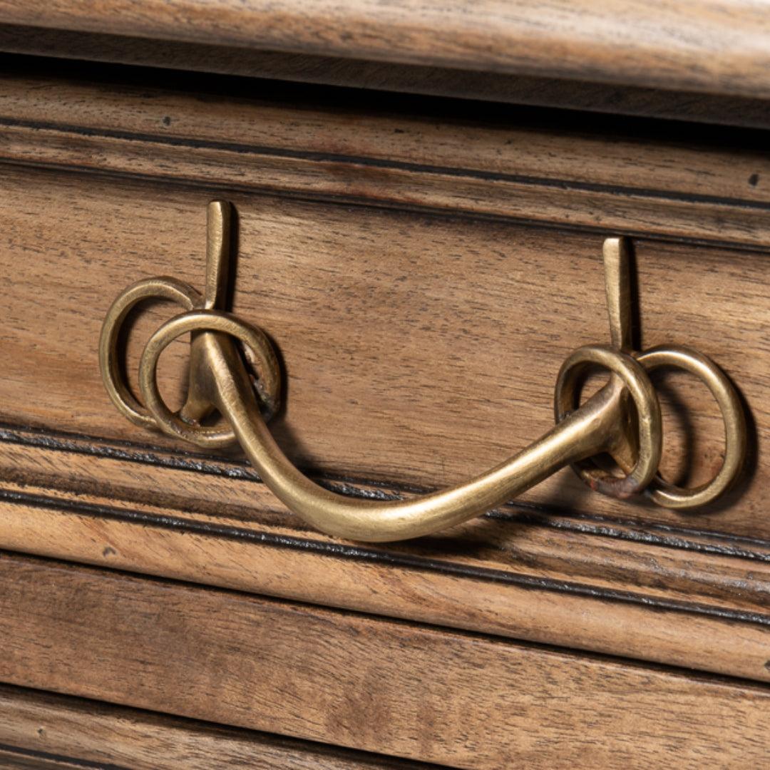 Rustic Iron Steed Wood and Iron Desk