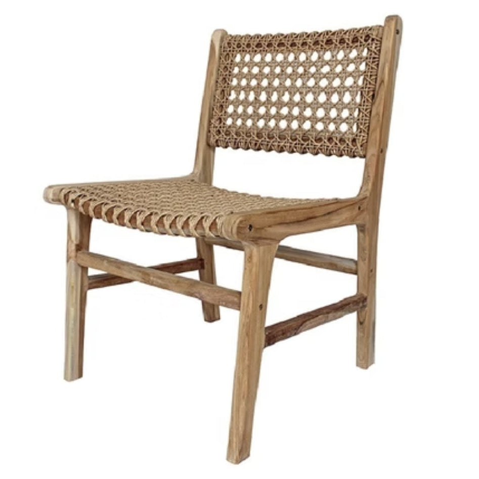 Handwoven Hyacinth Outdoor Chair