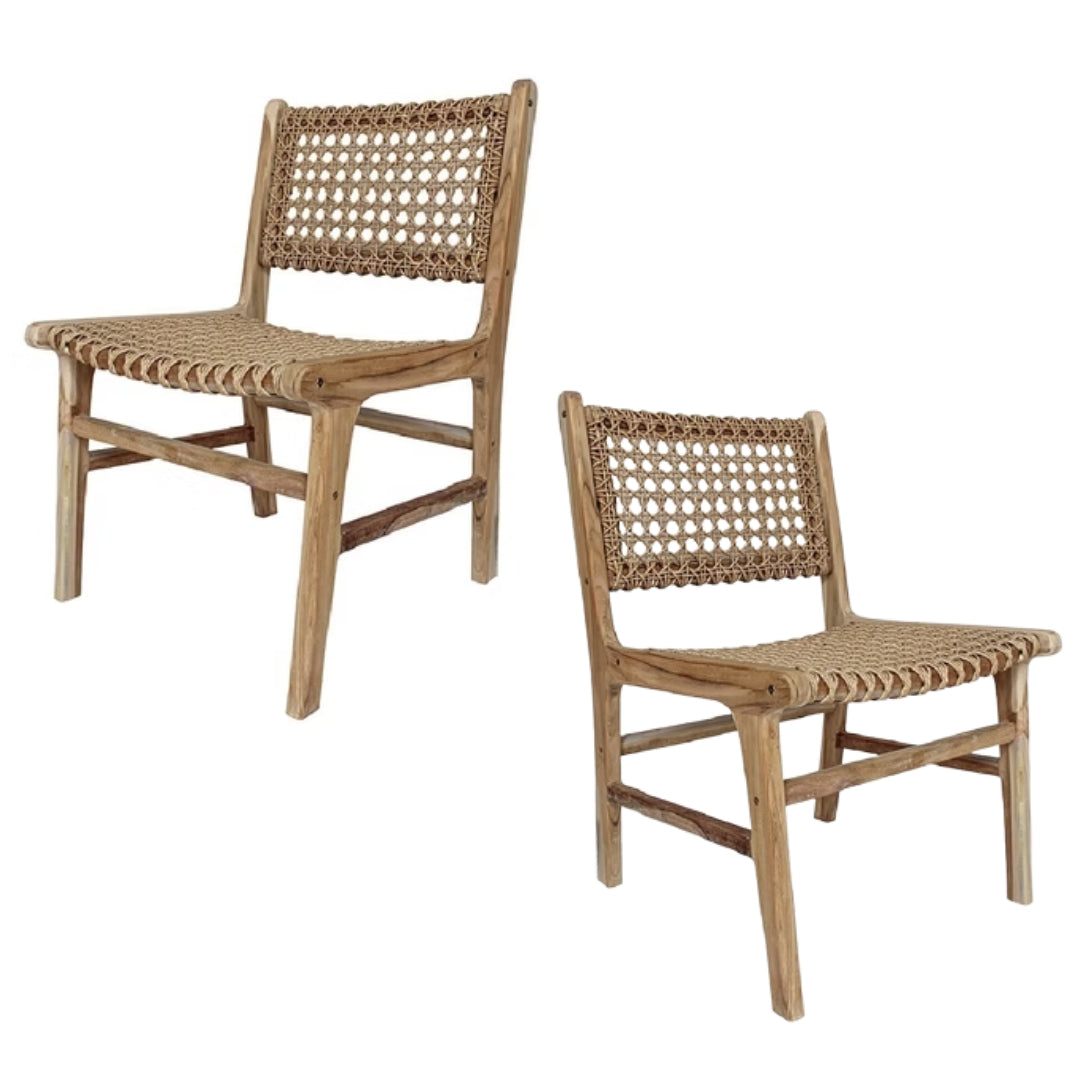 Handwoven Hyacinth Outdoor Chair