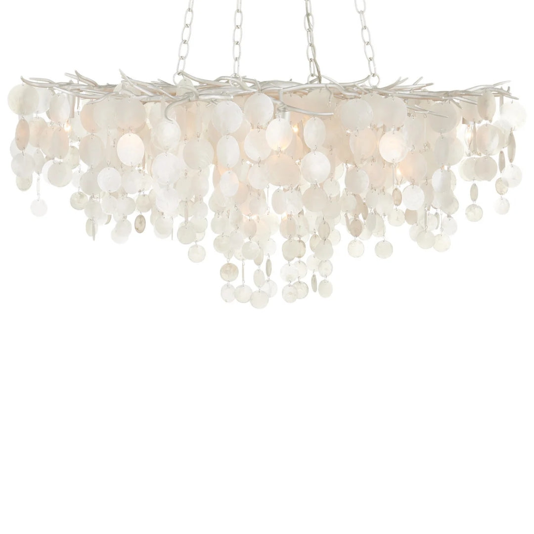 Pearl Capiz Shell Chandelier