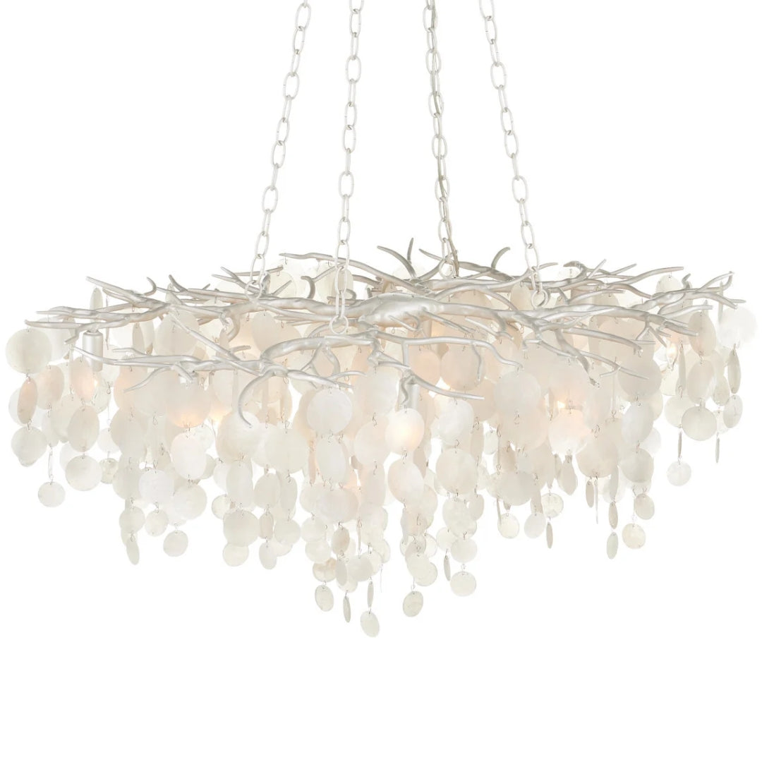 Pearl Capiz Shell Chandelier