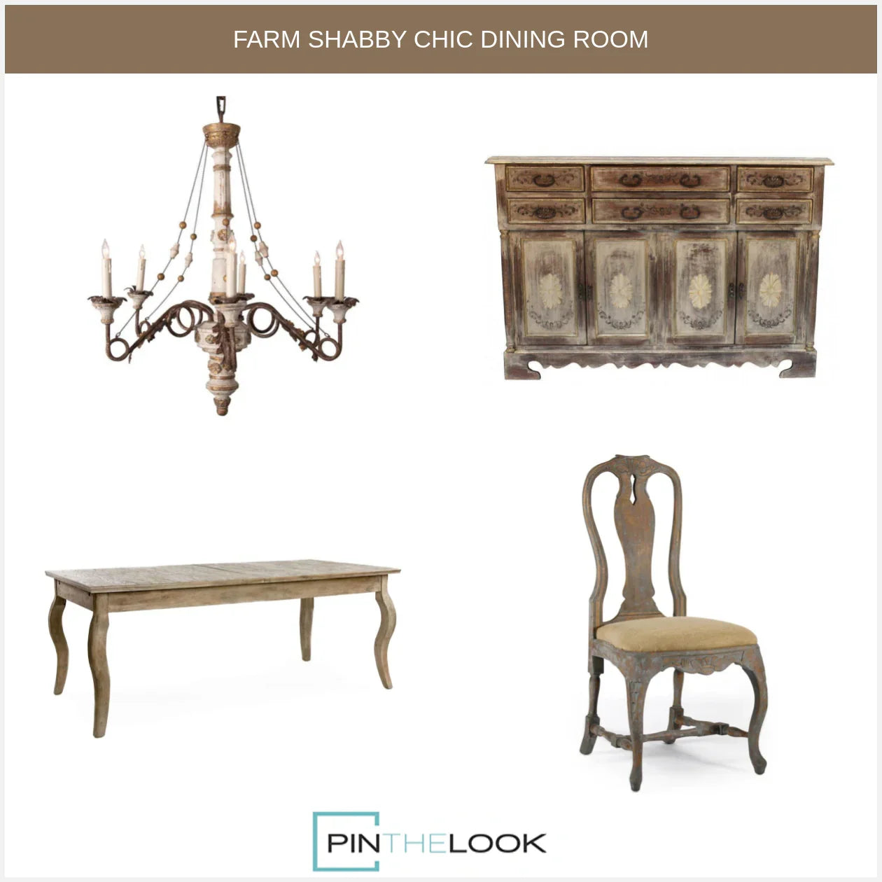 French Rhone Dining Table - Extendable