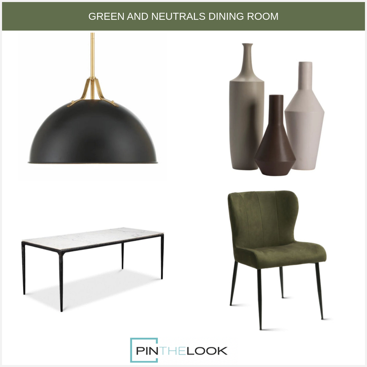 Chic Green Suede Dining Chair - Set of 2