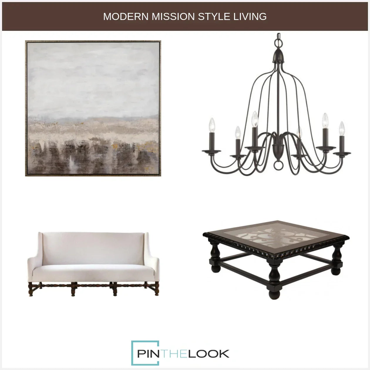 Artisan Woolan White Mission Sofa