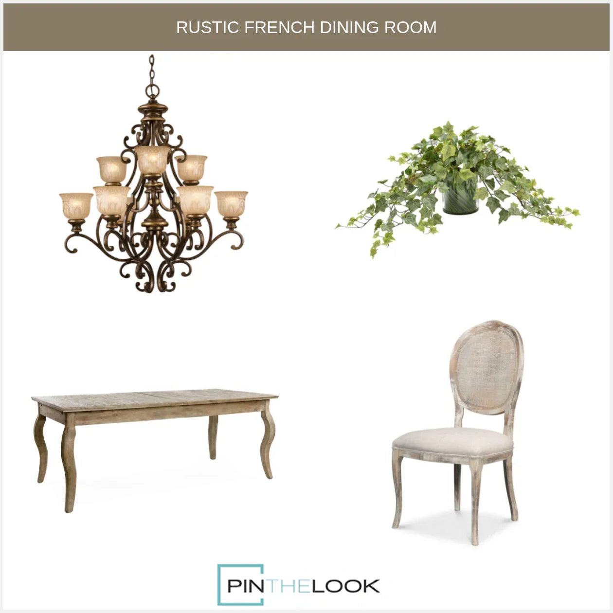 French Rhone Dining Table - Extendable