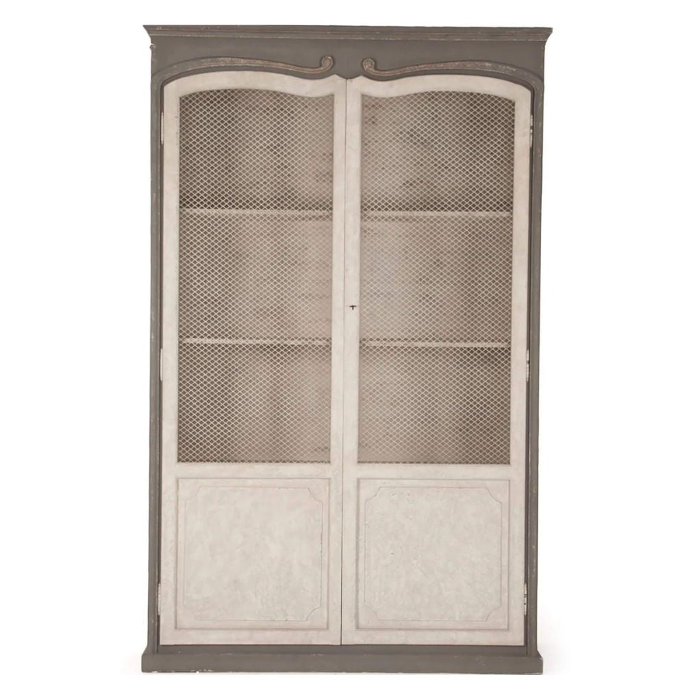 Provence Hutch Display Case