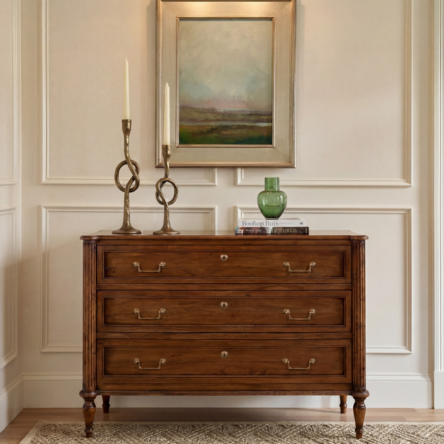 Ranch Manor Fruitwood Chest of Drawers