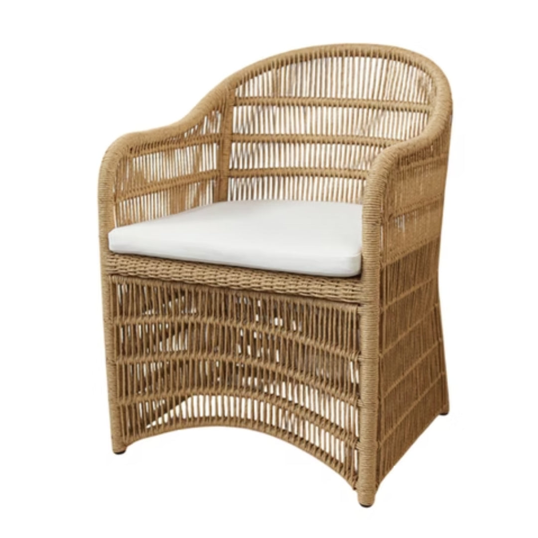 Rattan Weave Outdoor Dining Chair