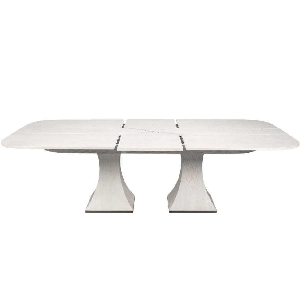Gramercy Park White Oblong Jupe Dining Table