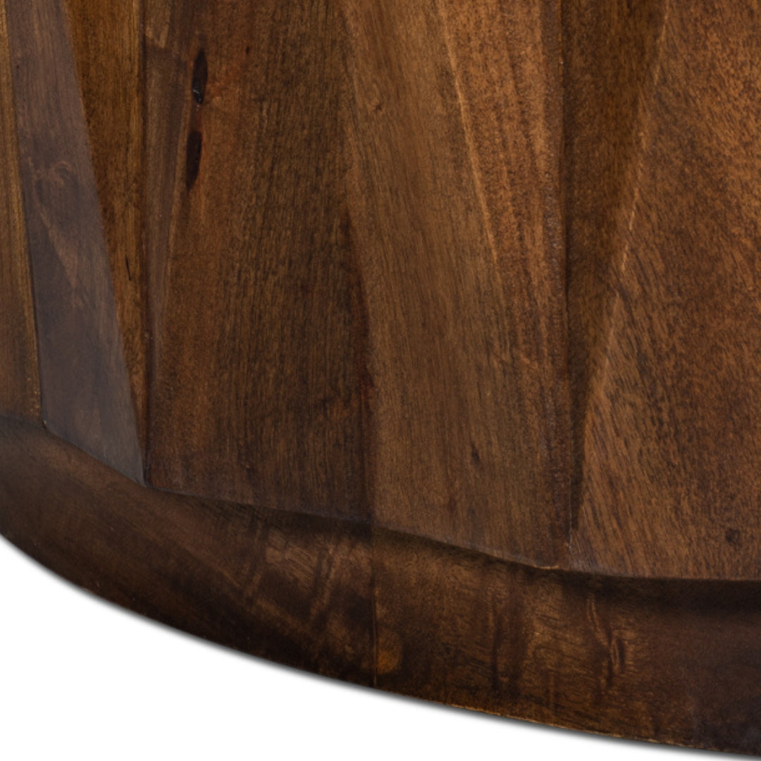 Round Barn Wood Coffee Table